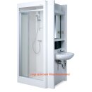 Grumbach Fertigdusche STANDARD 80x80cm, Boiler und Pumpe möglich