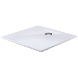 HSK MARMOR-POLYMER-DUSCHWANNE Quadrat 120x120cm, plan