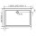 HSK MARMOR-POLYMER-DUSCHWANNE 80x120cm, super-flach