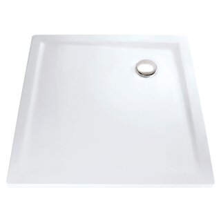 HSK -POLYMER-DUSCHWANNE Quadrat 90x90cm, super-flach