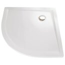 HSK MARMOR-POLYMER-DUSCHWANNE Viertelkreis 90x90cm,...